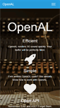 Mobile Screenshot of openal.org